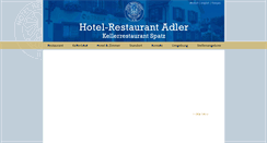 Desktop Screenshot of adler-weil.de